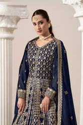 Faux Georgatte Designer Gown LXGW0002